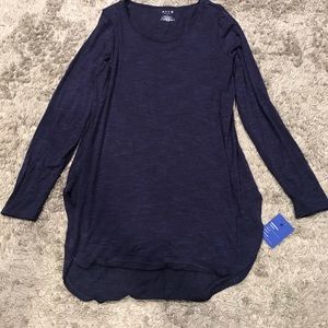 Apt 9. Navy blue tunic